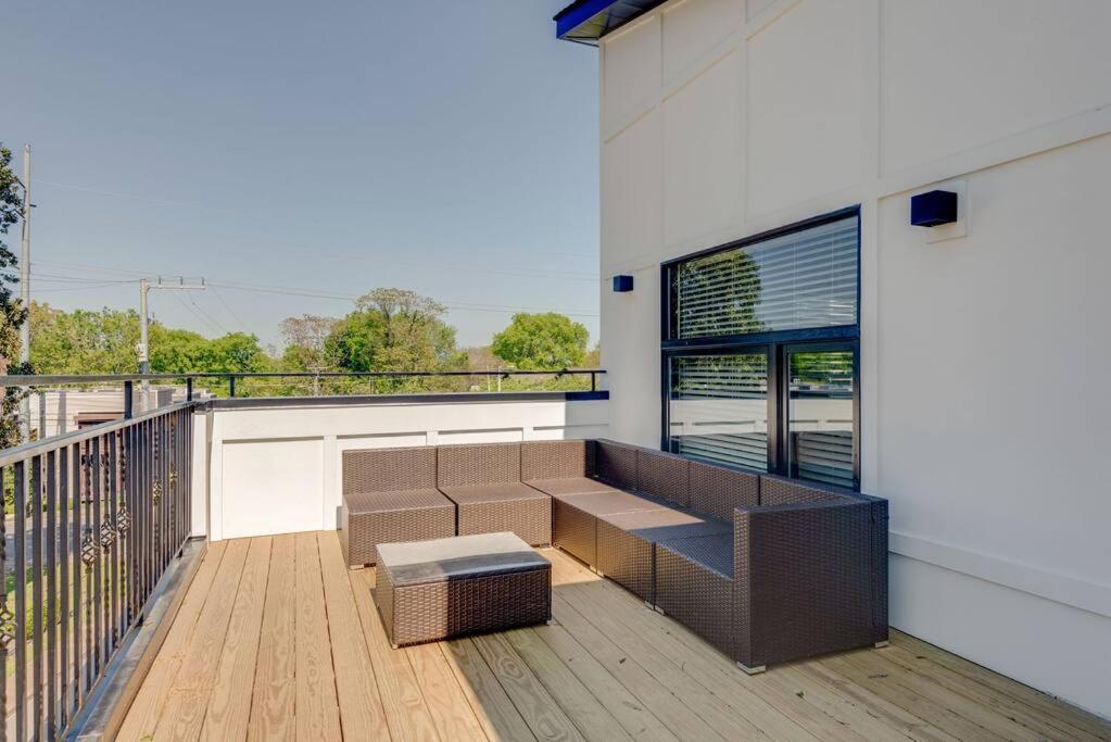 Luxury Downtown Nash/Roofdeck/11 Beds Villa Нашвил Екстериор снимка